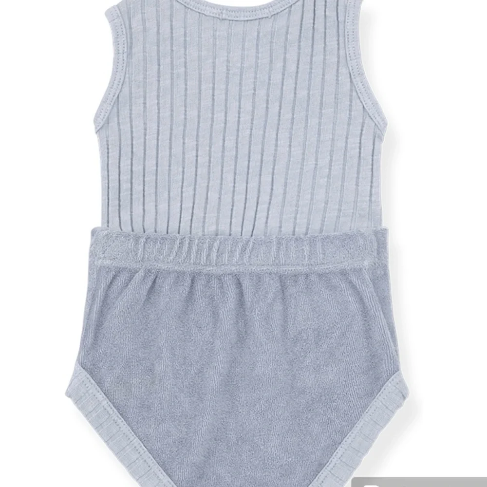 1 + In The Family Baby Boy Ayala Two Piece Romper NWT